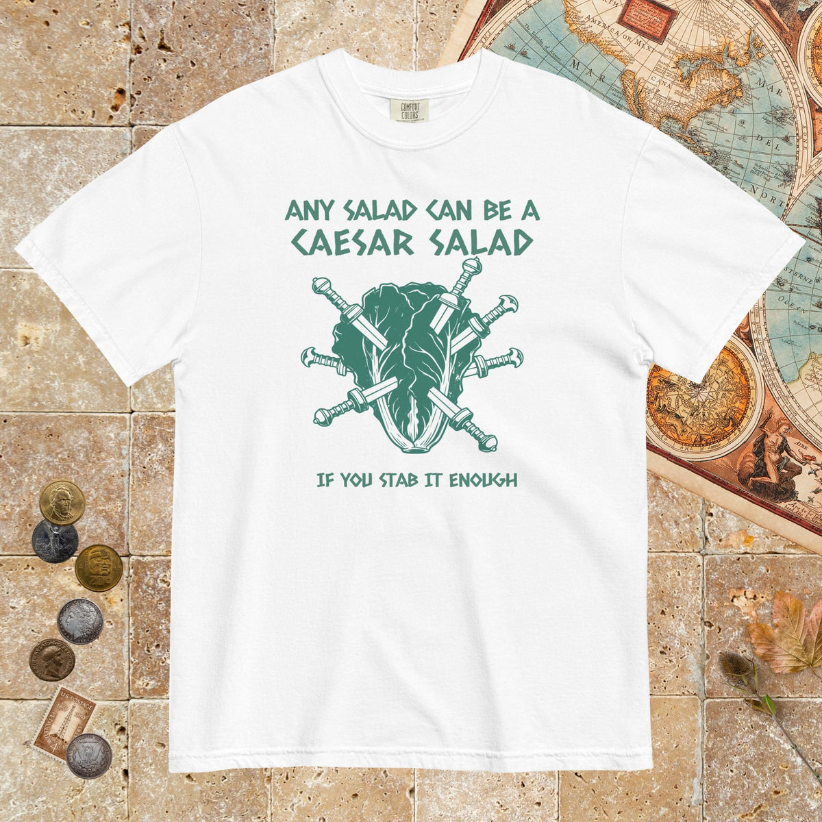 White Caesar Salad - Premium Tee - history buff gift by HistoHead