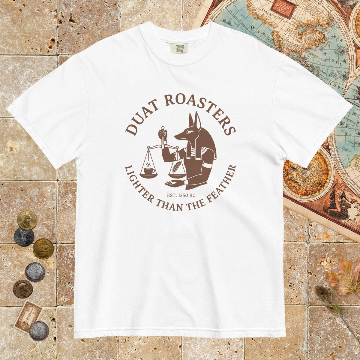 White Duat Roasters - Premium Tee - history buff gift by HistoHead