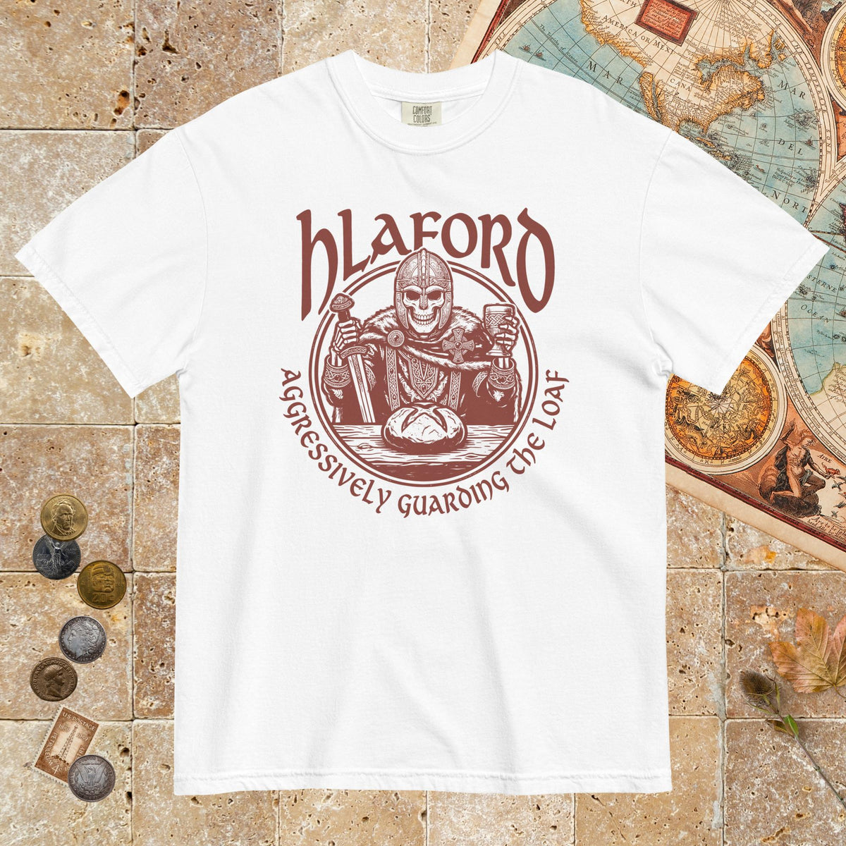 White Hlaford Loaf Guardian - Premium Tee - history buff gift by HistoHead