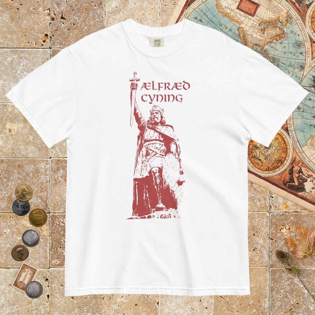 White Alfred the Great - Premium Tee - history buff gift by HistoHead