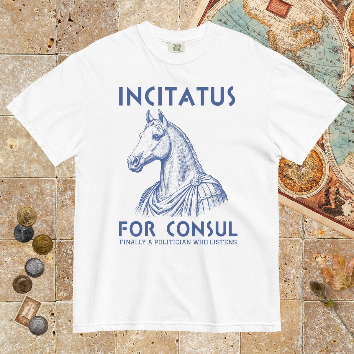 White Incitatus For Consul - Premium Tee - history buff gift by HistoHead
