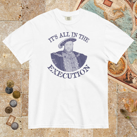 White Henry VIII Execution - Premium Tee - history buff gift by HistoHead
