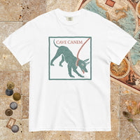 White Cave Canem Pompeii Mosaic - Premium Tee - history buff gift by HistoHead