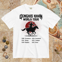 White Genghis Khan World Tour - Premium Tee - history buff gift by HistoHead