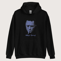 Black Albert Camus Hoodie - history buff gift by HistoHead