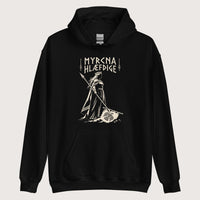 Black Æthelflæd Myrcna Hlæfdige Hoodie - history buff gift by HistoHead