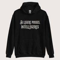 Black If You Could Read It You Would Understand in Latin Hoodie - history buff gift by HistoHead