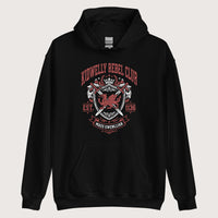 Black Kidwelly Rebel Club Maes Gwenllian 1136 Hoodie - history buff gift by HistoHead