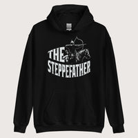 Black The Steppefather Hoodie - history buff gift by HistoHead