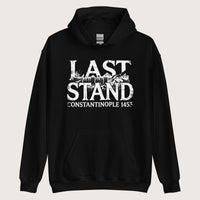 Black Last Stand Constantinople 1453 Hoodie - history buff gift by HistoHead
