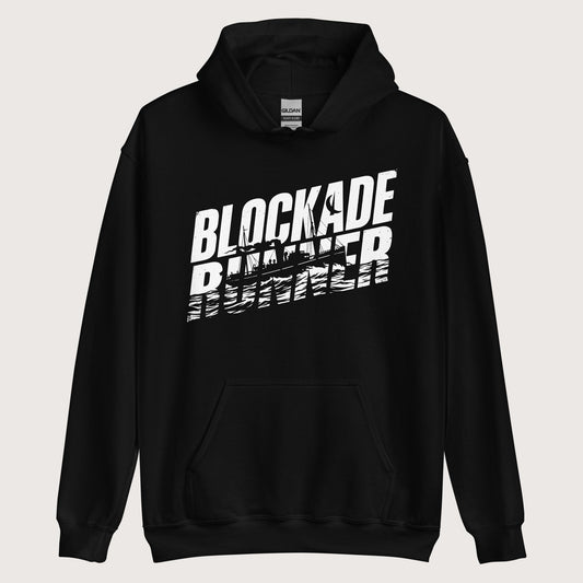 Black Blockade Runner Hoodie - history buff gift by HistoHead