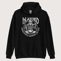 Black Hlaford Loaf Guardian Hoodie - history buff gift by HistoHead