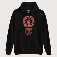 Black 1692 Salem Witch Trials Evidence Hoodie - history buff gift by HistoHead