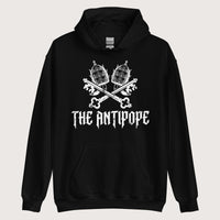 Black The Antipope Hoodie - history buff gift by HistoHead