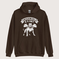 Dark Chocolate Cerberus Underworld K-9 Unit Hoodie - history buff gift by HistoHead
