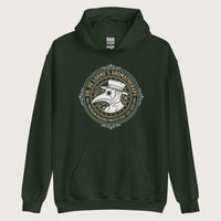 Forest Green Dr. De Lorme's Aromatherapy Hoodie - history buff gift by HistoHead