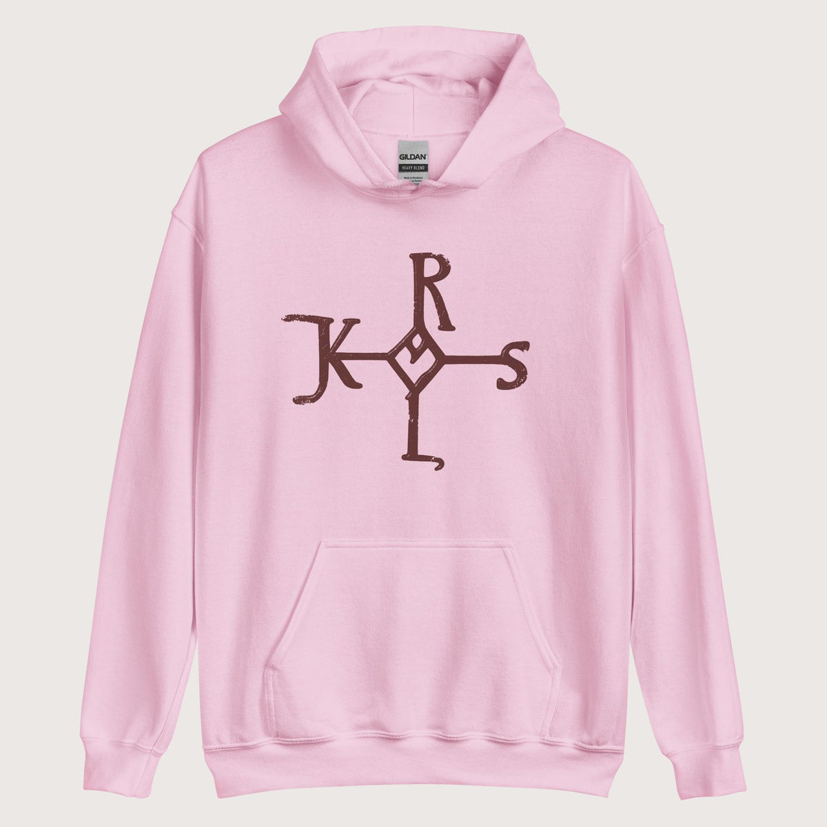 Light Pink Charlemagne Autograph Hoodie - history buff gift by HistoHead