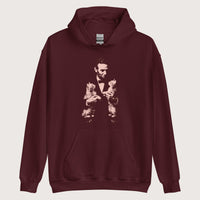 Maroon Lincoln Kittens Hoodie - history buff gift by HistoHead