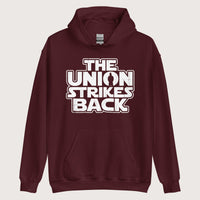Maroon The Union Strikes Back Hoodie - history buff gift by HistoHead