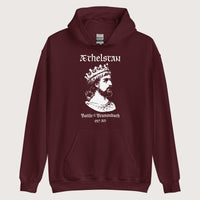 Maroon Æthelstan Battle of Brunanburh Hoodie - history buff gift by HistoHead