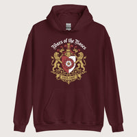 Maroon Wars of the Roses Hoodie - history buff gift by HistoHead