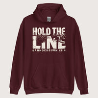Maroon Hold The Line Bannockburn 1314 Hoodie - history buff gift by HistoHead