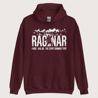 Maroon Ragnar The Seine Summer Tour Hoodie - history buff gift by HistoHead