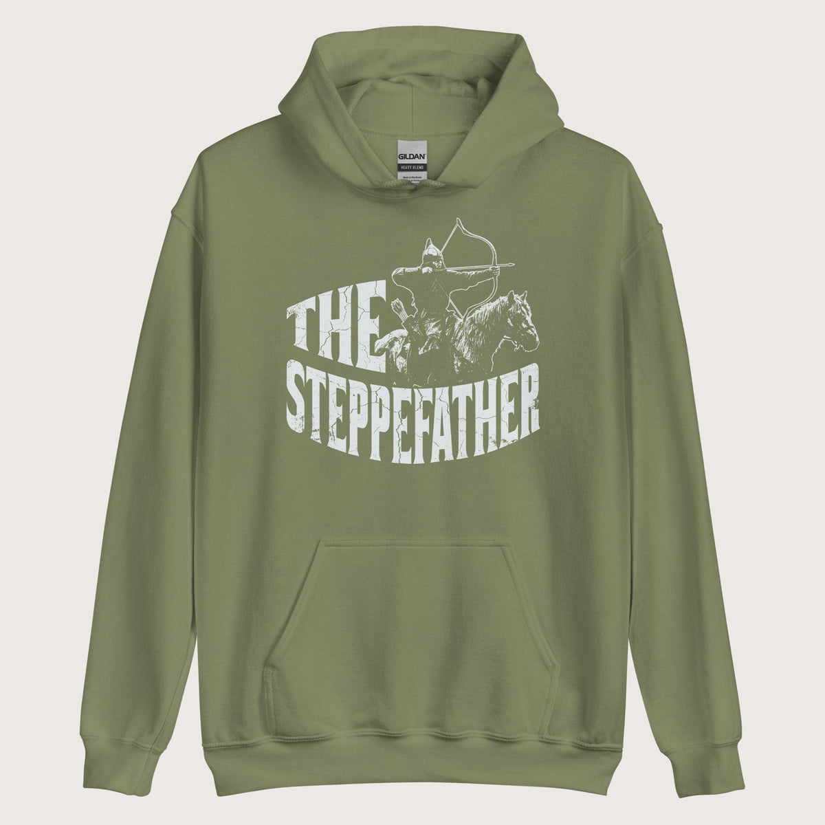 Military Green The Steppefather Hoodie - history buff gift by HistoHead
