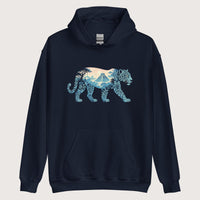 Navy Mesoamerican Jaguar Hoodie - history buff gift by HistoHead