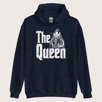 Navy Queen Elizabeth I Hoodie - history buff gift by HistoHead
