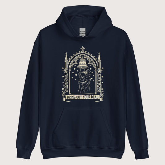 Navy Bring Out Your Dead Hoodie - history buff gift by HistoHead