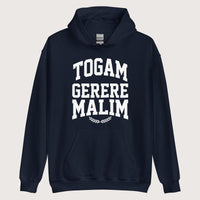 Navy Latin I'd Rather Be Wearing A Toga Hoodie - history buff gift by HistoHead