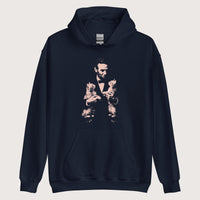 Navy Lincoln Kittens Hoodie - history buff gift by HistoHead
