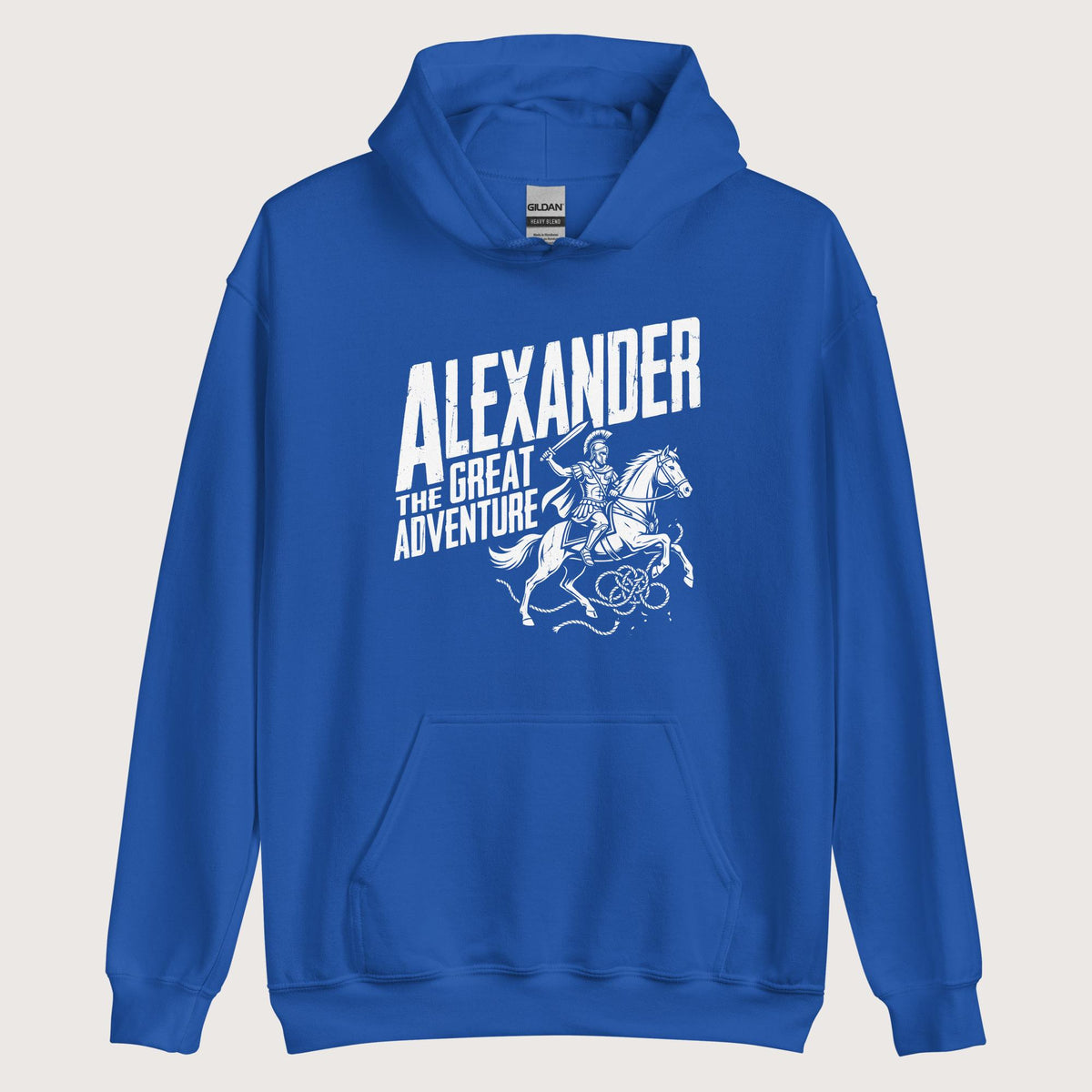 Royal Alexander the Great Adventure Hoodie - history buff gift by HistoHead