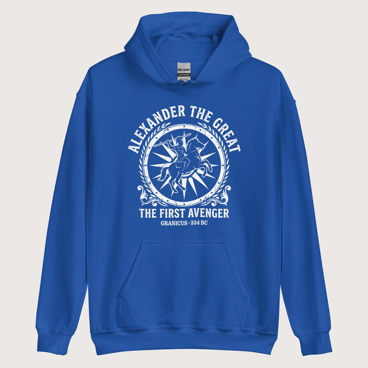Royal Alexander the Great First Avenger Hoodie - history buff gift by HistoHead