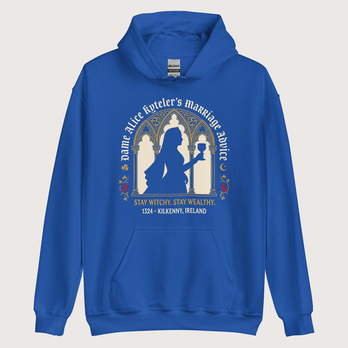 Royal Alice Kyteler's Marriage Advice Hoodie - history buff gift by HistoHead