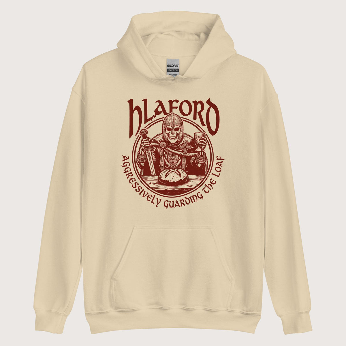 Sand Hlaford Loaf Guardian Hoodie - history buff gift by HistoHead