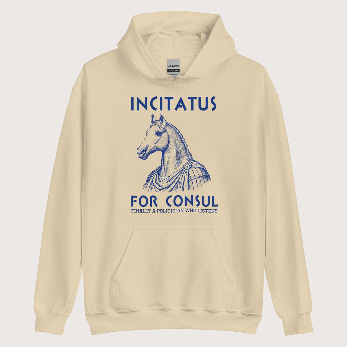 Sand Incitatus For Consul Hoodie - history buff gift by HistoHead