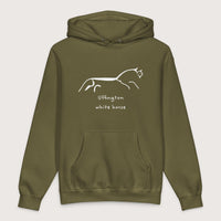 Army Uffington White Horse - Premium Hoodie - history buff gift by HistoHead