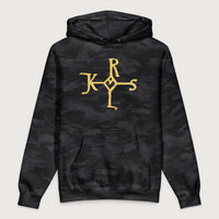Black Camo Charlemagne Autograph - Premium Hoodie - history buff gift by HistoHead