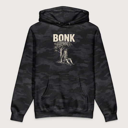 Black Camo Newton Bonk - Premium Hoodie - history buff gift by HistoHead