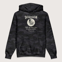 Black Camo Defenestration When Life Closes A Door But Opens A Window - Premium Hoodie - history buff gift by HistoHead