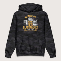 Black Camo House of Plantagenet - Premium Hoodie - history buff gift by HistoHead