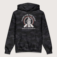 Black Camo Circe Barbecue - Premium Hoodie - history buff gift by HistoHead