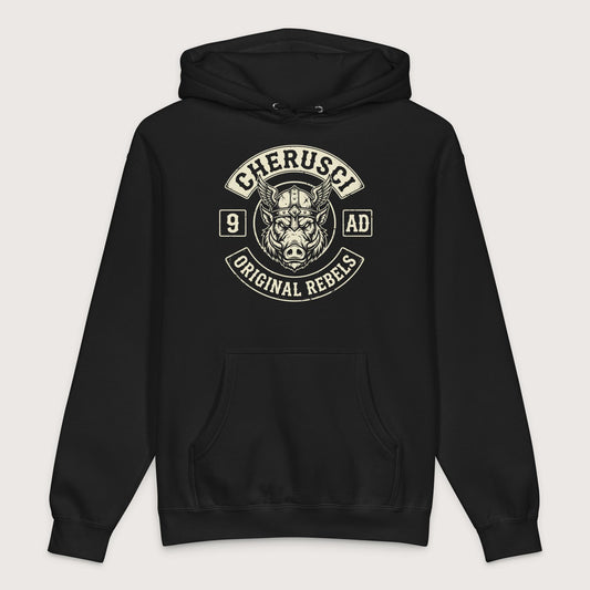 Black Cherusci Original Rebels - Premium Hoodie - history buff gift by HistoHead