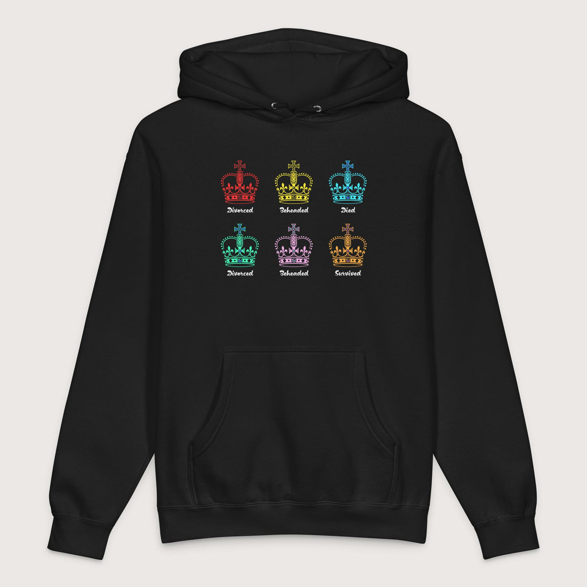 Six Queens - Premium Hoodie - history buff gift by HistoHead