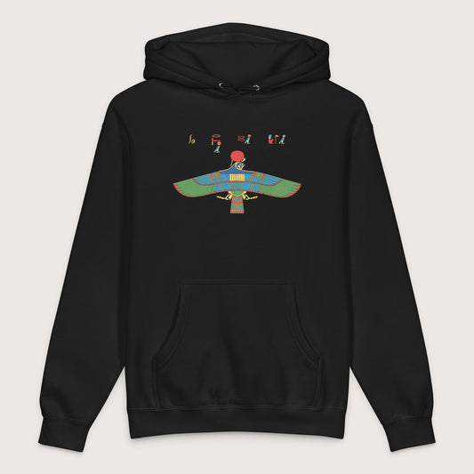 Black Hawk Emblem of Ra - Premium Hoodie - history buff gift by HistoHead