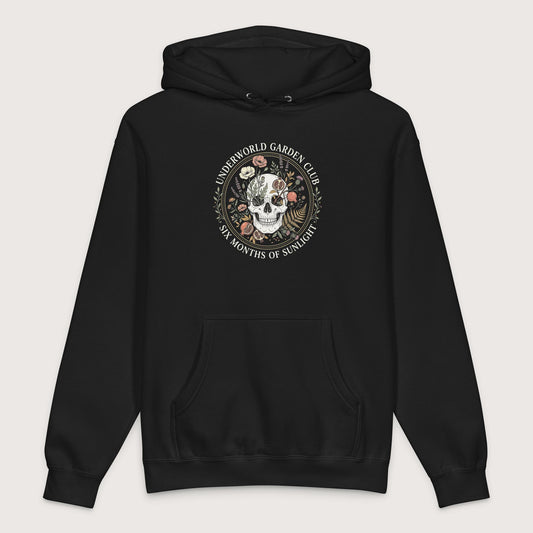 Black Persephone Underworld Garden Club - Premium Hoodie - history buff gift by HistoHead