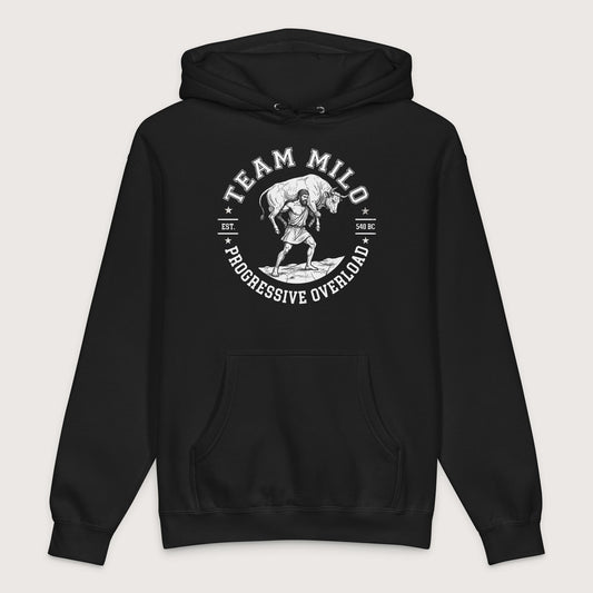 Black Team Milo - Premium Hoodie - history buff gift by HistoHead