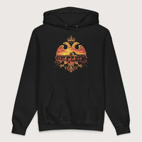 Black Constantinople Eagle - Premium Hoodie - history buff gift by HistoHead